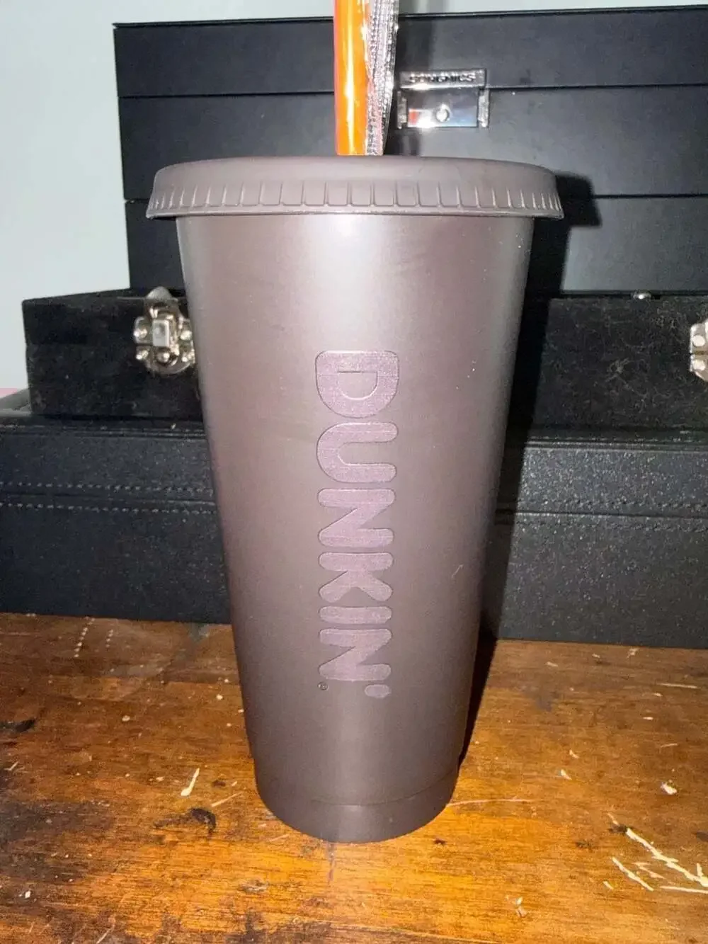 Dunkin' Donuts x PARKE collab iced tumbler